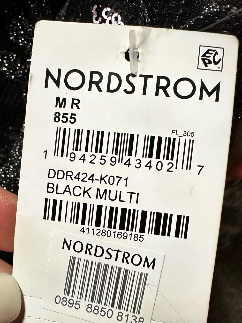 Dress the Population Black V-Neck NWT Midi Dress - Picture 7 of 11